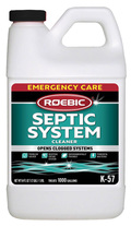 K-57 Septic System Cleaner- Half Gallon